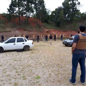 Stand de tiro da Polícia Militar do Paraná